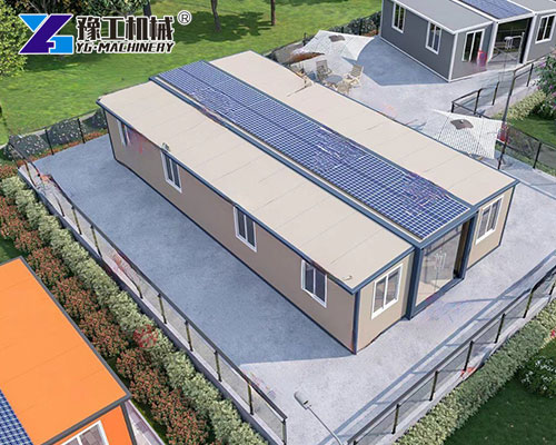Solar-Powered 40ft Expandable Home
