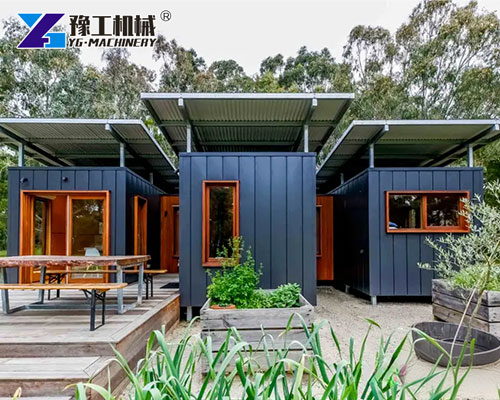 Solar-powered prefab container home