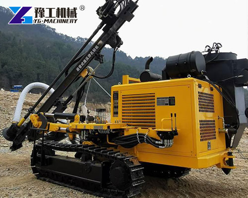 Split-Type DTH Drilling Rig Application