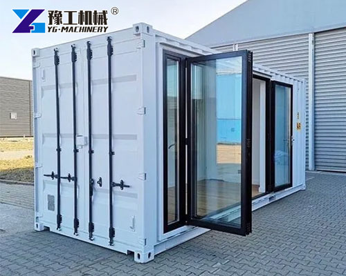 Sustainable modular home winter