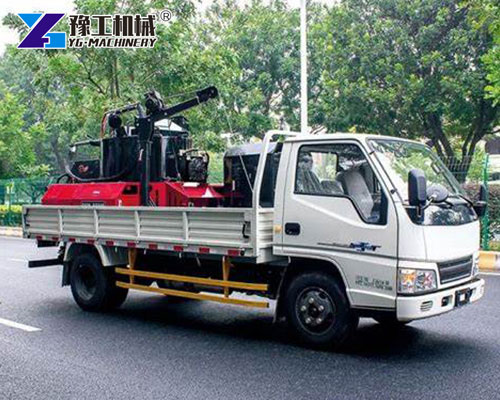 Truck-mounted pavement maintenance equipment