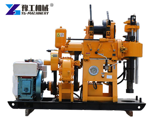 Vertical core drilling rig for hard rock