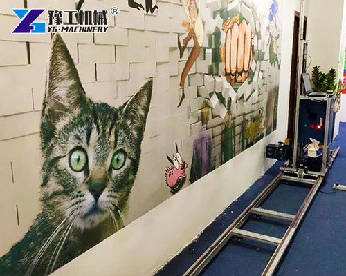 wall design printing machine