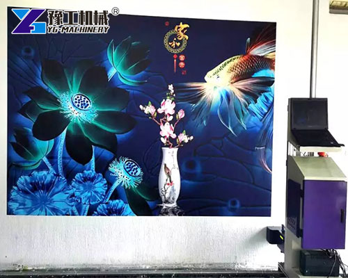 wall wallpaper printing machine