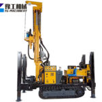 Water well drilling rig in Mexico