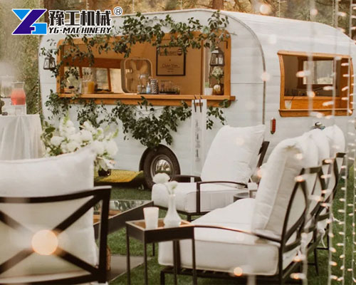 Wedding bar trailer