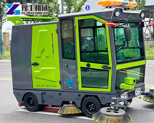 YG electric sweeper with side brushes