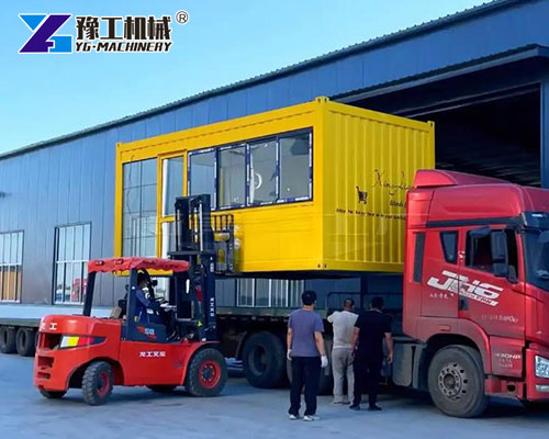 YG Machinery modular house delivery