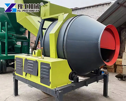Cement Mixing Machine Diesel Type with Water Tank