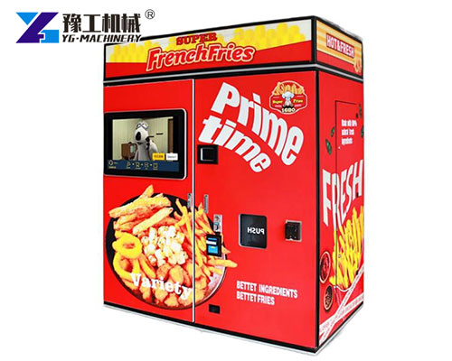 Compact French Fries Vending Machine For Sale
