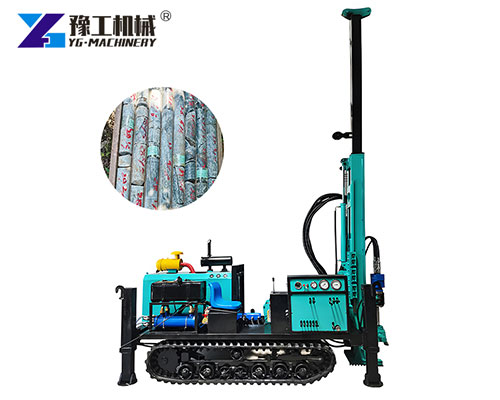 Crawler Core Drilling Machine For Rough Terrain