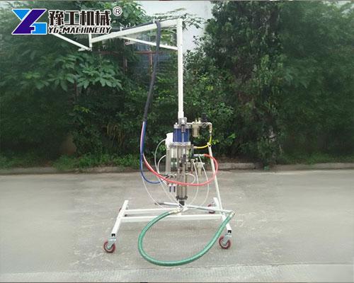 Decorative Gypsum Sprayer in Workshop Use