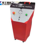 Dry ice blaster machine cleaning factory equipment