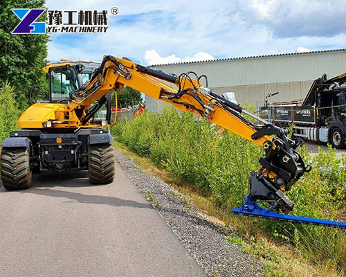 Heavy-Duty Excavator Flail Hedge Cutter for Sale