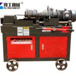 High-Efficiency Rebar Rib Peeling and Threading Machine