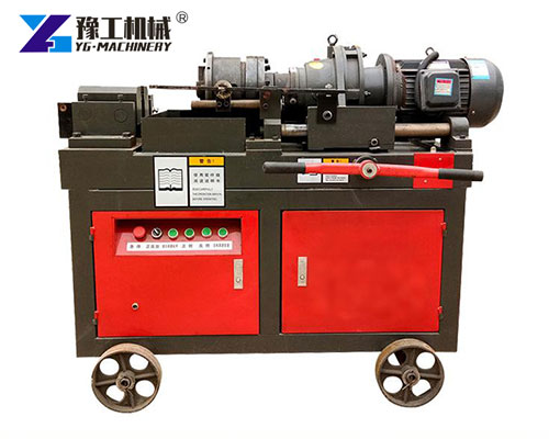 High-Efficiency Rebar Rib Peeling and Threading Machine