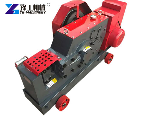 Hydraulic steel bar cutter with colorful custom design