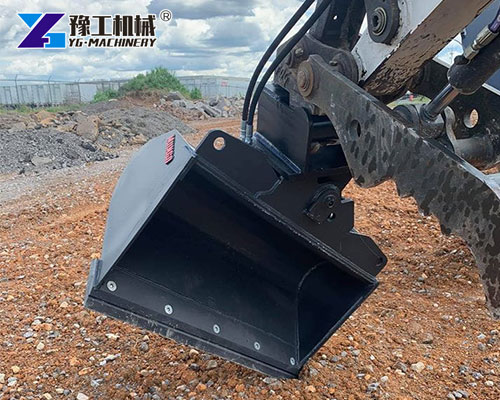 Hydraulic Tilt Grading Bucket Attachment