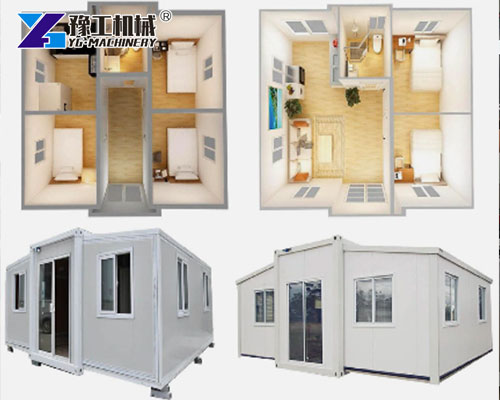 Interior Layout of 20ft Expandable House