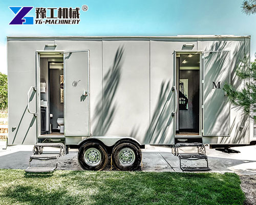 Luxury Toilet Trailer Designed For Weddings