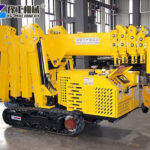 Mini Spider Crane Operating Indoors Safely