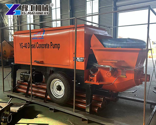 Packed Concrete Pump in Wooden Crate for Export