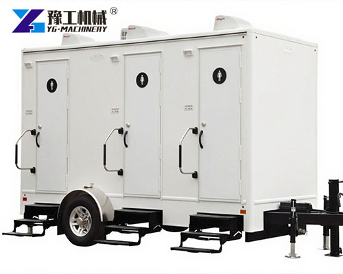 Portable Toilet Trailer With Separate Units