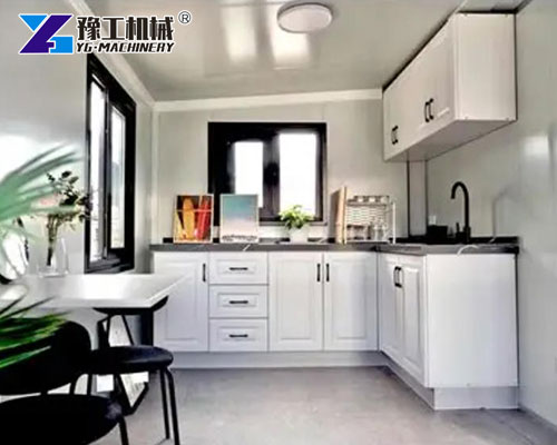 Prefab Container Living Unit with Kitchen Space