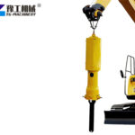 Rock Splitter for Excavator breaking large boulders