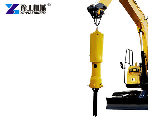 Rock Splitter for Excavator breaking large boulders