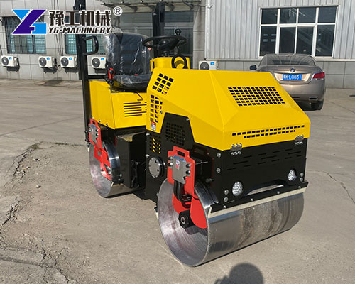 Safe and Efficient Ride-On Road Roller