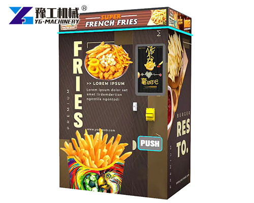 Self-Service Fries Vending Machine For Fast Food