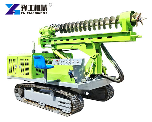 Solar Farm Rotary Piling Machine