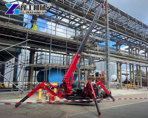 Spider Lift Crane for High-Rise Facade Projects