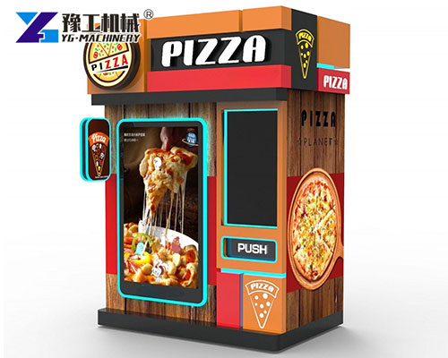 Automatic pizza vending machine with CE certification