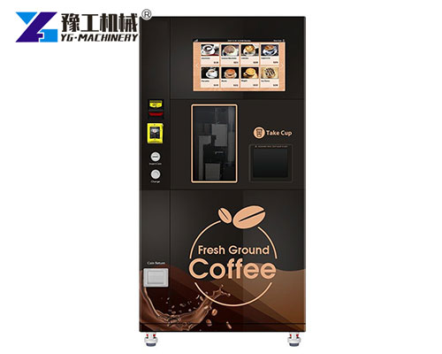 Bean to cup automatic coffee machine display