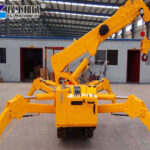 Spider Crane for Sale UK Delivered Successfully Compact spider crane for sale working indoors