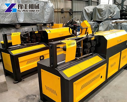 Construction Site Using Rebar Cutting Machine