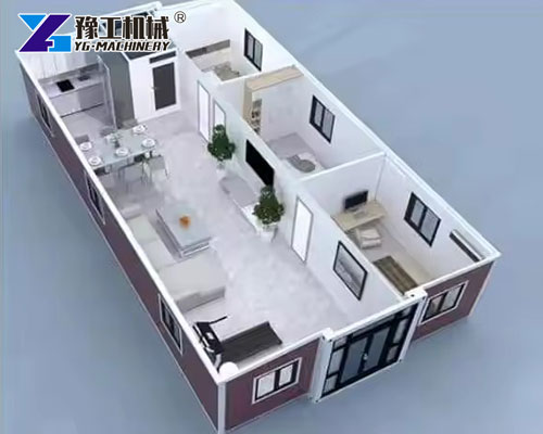 Durable 30ft expandable container house structure
