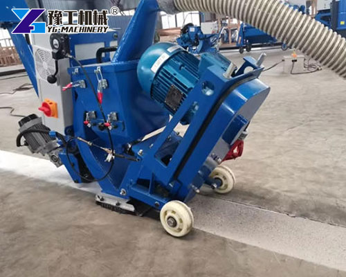 Durable floor blaster machine used for parking