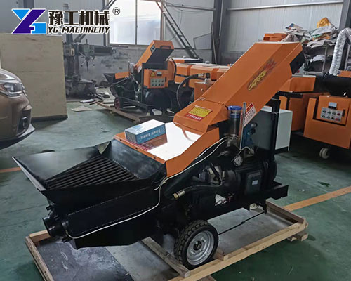 Durable small concrete pump for contractors