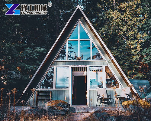 Eco-Friendly A-frame Wooden Cabin for Sale