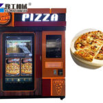 Food grade stainless steel pizza vending machine