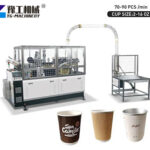 Fully automatic paper cup machine in Peru factory