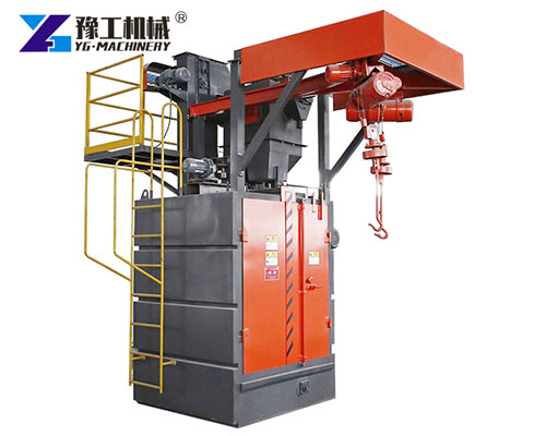 Hook Shot Blasting Machine for metal surface cleaning