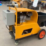 Industrial plaster spray machine for construction sites