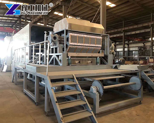 Large capacity paper egg tray production line