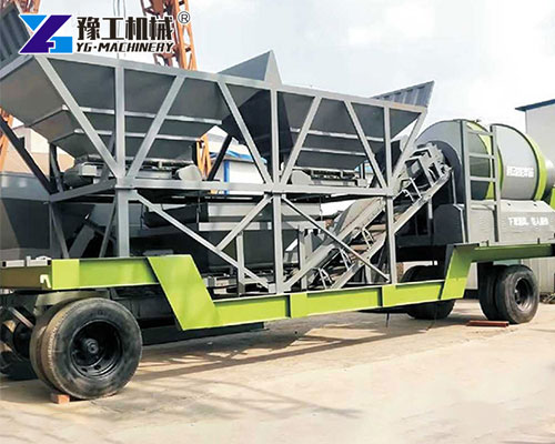 Mini Mobile Concrete Plant Transported Between Sites