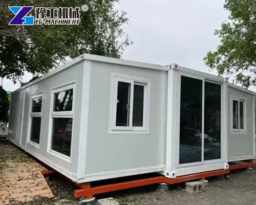 Portable prefab house with quick installation