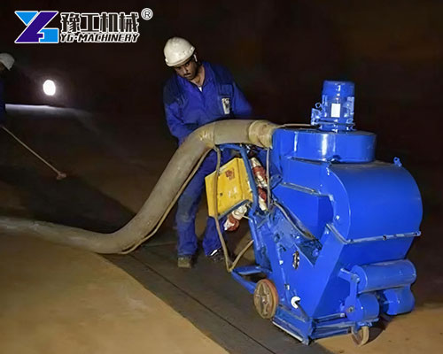 Professional concrete shot blasting for tunnel maintenance